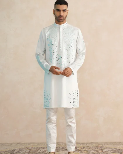 Sheesha Noor Pure Silk Kurta