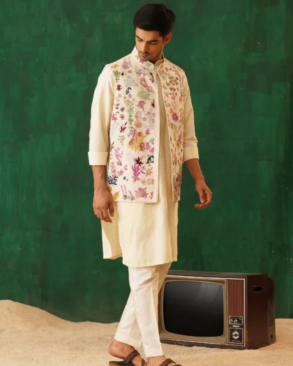 Carnival Theme Nehru Jacket