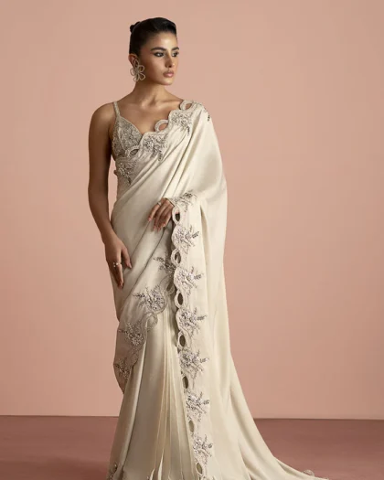 Ethereal Elegance Embellished Saree